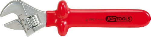 KS Tools 117.1254 Rollgabelschlüssel mit Schutzisolierung, 34mm