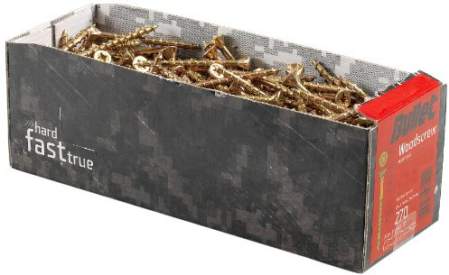 Bullet 5.0 x 80mm Wood Screw (220 Pieces)