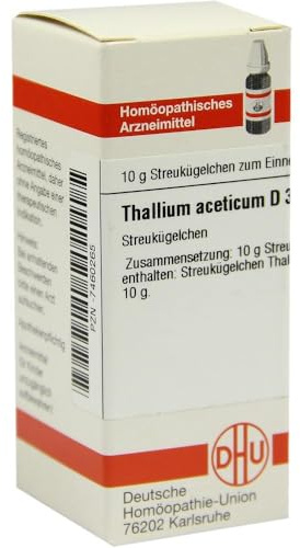 Thallium Aceticum D 30 Globuli