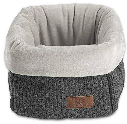Baby's Only - Korb Robust - Anthrazit - 18x18x18 cm