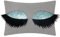 jw Lange Wimpern Kissen wendbar Pailletten Deko Wolle Überwurf Kissen Home Sofa Auto Hochzeit Kopfkissen, Wolle und Wollgemisch, blaugrün, 12x20 Inch