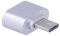 Electrónica Rey Adaptateur OTG Micro USB mâle vers USB 2.0 Femelle, Argent