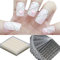 Brussels08 30 Sheets 3D Lace Nail Art Stickers Self-adhesive Tips Wraps Foil Transfer Nail Decals Tattoos Tips Wrap Decal Manicure DIY Fingernail Stickers Gel Polish Decoration Black
