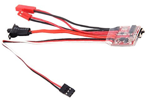 Sharplace 20A Brushed Motor Geschwindigkeitsregler ESC Controller Zubehör für RC Crawler Truck Boat