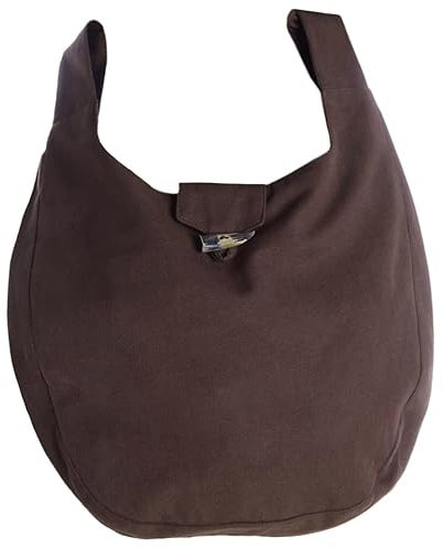 HEMAD Mittelalter-Tasche Gürteltasche Baumwolle Modell: Egil, Braun