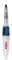 Derwent Push Button Waterbrush 2mm Fine Tip, Premium watercolour brush for use with watercolour pencils, paints and blocks, leak proof, professional quality, 2305821