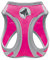 Croci Pettorina per Cani Hiking Reflective, Misura M, colore fuxia