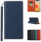 Copmob Case Compatible for iPhone 12 Mini,Premium Genuine Leather Flip Wallet Case,[3 Card Holders][Magnetic][RFID-Blocking],Protective Case Cover for iPhone 12 Mini - Dark Blue