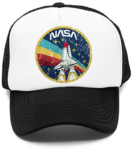 NASA Jahrgang Farben V01 - NASA Kinder Kappe Baseball Rapper Cap