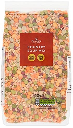 Morrisons Country Soup Mix, 500 g x 5