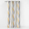 Douceur d'Intérieur Ondulys - Tenda con occhielli, 140 x 260 cm, colore: Giallo