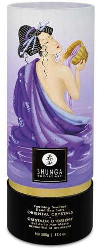 Shunga Erotic Arts Oriental Crystals 500 g Totes Meer Salz, Purple