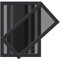 BRIEFCEC Magnetic Dust Filter 240mm Mesh Magnetic Frame Ultra Fine Computer PC Case Fan Dust Proof Filter Cover Grills 80 Mesh Nylon Filter for PC Power Modem Routers(NYLON, 4Pack, Black)