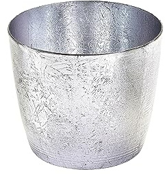 Gift Company Windlicht Madras M, Teelichthalter, Kerzenhalter, Eisen, Silber, 8.5 cm, 10504022