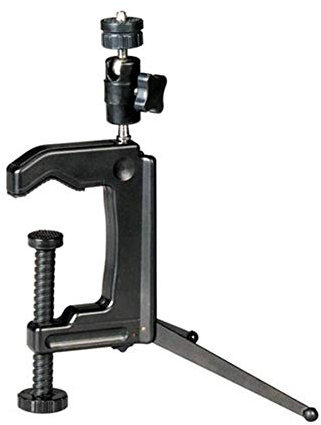 KBREE Mini Camera Stand Camera Tripod 1/4-20 Screw Photography Table Tripod Clamp Foldable Stabilizer for DV SLR VCR Cameras Holder Accessories (Color : A) (Color : A)