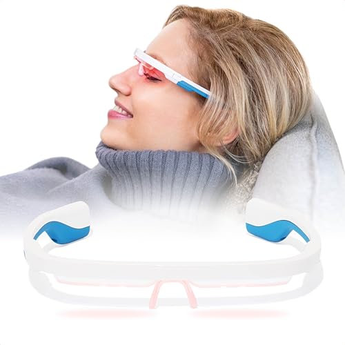 AYO+ Lichttherapiebrille: Maximieren Sie Schlaf, Energie und Stimmung – Biorhythmus-basierte Beratung und einzigartiges 670nm rotes Licht für die Augengesundheit - Ihre Alternative zur Tageslichtlampe