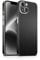 TF Skins Skin passend für das iPhone 14 Skin/Schutzfolie für die Rückseite und Seiten in edler Optik inkl. Kameraschutz Schutz vor Kratzern (Matt Schwarz)
