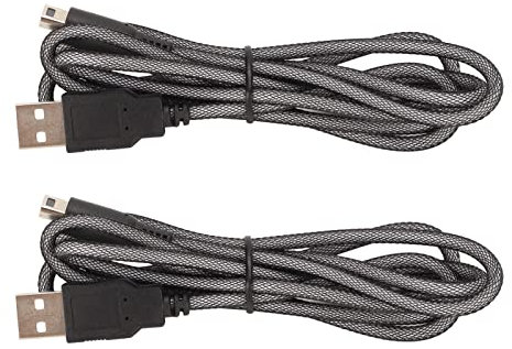 ciciglow für 3DS USB-Ladekabel, 2 Stück 5 Fuß USB-Netzkabel Ladekabel für 2DS 3DS 3DS XL Neu 3DS Neu 3DS XL Neu 2DSXL NDSI NDSI LL