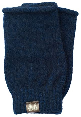Noble Wilde, Stulpen Armwärmer Armstulpen, 40% Possum, 53% Wolle, 7% Seide (Marine, L)