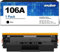 106A Toner Kompatibel für HP 106A Toner W1106A für Laser MFP 135wg 137fwg 135w 137fnw 135r 135a Laser 107w 107a 107r Druckerpatrone (Schwarz)