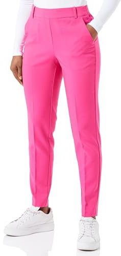 VERO MODA Vmmira Mr Tapered Elastic Pant Pantaloni, Fucsia Viola, 34W x 30L Donna