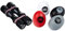 LP Latin Percussion LP862500 Soft Shake LP441 & Meinl ESSET Egg-Shaker Assortment Four Sounds, 4 Pieces