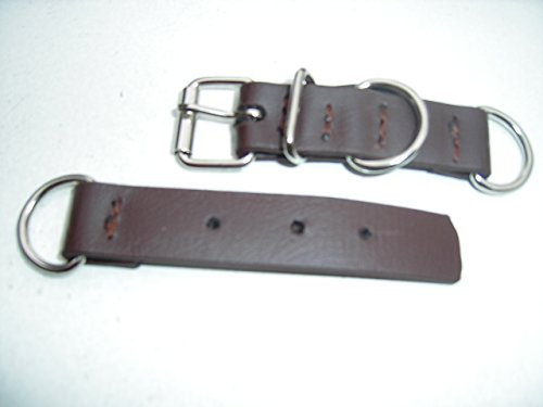 MJH BioThane Halsband Verschluss verstellbar 25mm breit braun
