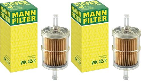 MANN-FILTER WK 42/2 Kraftstofffilter – Für PKW (Packung mit 2)