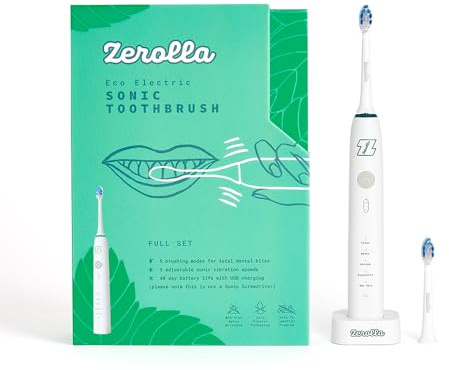 Zerolla Eco Elektrische Schallzahnbürste (komplettes Set)