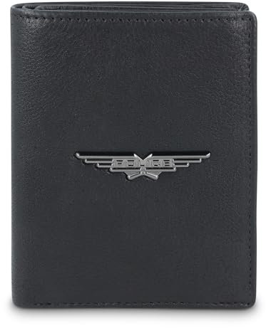 Police Portefeuille Cuir 9.5 cm, schwarz., One size