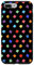 Hülle für iPhone 7 Plus/8 Plus Polka Dot Daubs Handyhülle, Künstlerpalette, Schwarz, Geschenkartikel