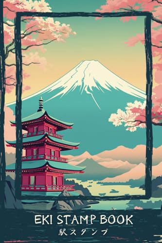 Eki Stamp Book: Capture Your Travels with a Cool and Unique Japanese Tradition | Pastel Edition | Travel-Friendly 4x6 Size