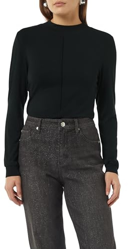 Comma Langarmshirt mit Nahtdetail