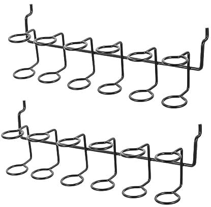 HOMOCONO 2 Stück Stecktafel Schraubendreher Halter Stecktafel Haken Stecktafel Utility Halter Eisen Stecktafel Schraubendreher Organizer Stecktafel Schraubendreher Organizer