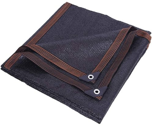 Voile Ombrage 6x4 Voiles d'ombrage pour Patio Filet Ombrage Sable Toile D Ombrage Rectangulaire Rideau pour Pergola Tente D'ombrage Tissu,black-2x6m