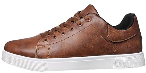 Genérico Zapatillas Classic Zapatillas Urbanas Hombre Zapatos Deportivos Primavera y Verano para Hombre, Plana, Malla Ligera, Transpirable, sin Cordones, cómodos, de Zapatos Verano Mujer (Brown, 41)