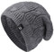 Beanie Mütze,Herren Winter Warme Unisex Wintermütze Strickmütze Dehnbare Weiche Wollmütze Thermo MüTze Herren Beanie Herren Schwarz DüNn WintermüTze Herren Schwarz EisbäR