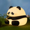Ntrjtrss Nachtlicht Kinder Panda Nachtlampe, Panda Lampe Dimmbar Timer Silikon Touch Nachtlicht Baby Wiederaufladbare Niedliche Panda Lampe, Cute Nachtlicht für Baby Kinder