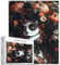 Black Rose White Face Witch 1000 Piece Jigsaw Puzzles for Adults Halloween Style Art Jigsaw Puzzle Challenging Family Activity Games Colorful DIY Craft Puzzle for Home Decor Gifts 20×27 Inches