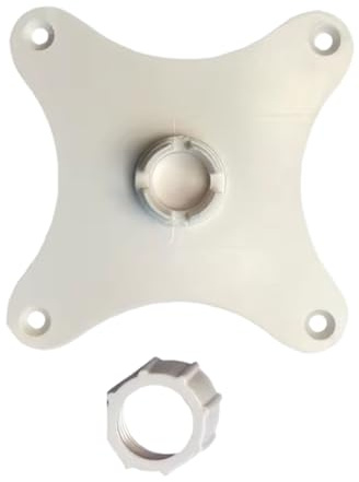 Ranley Adapter für TV-Halterung, 7,5 cm, Lochabstand, Adapterplatte für Monitorhalterung, Ersatz-Hardware, Kugelkopf, 17 mm, horizontal, vertikal, für Zuhause, Büro, Wohnzimmer