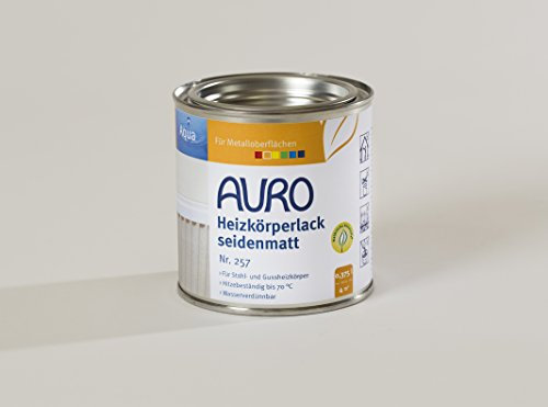 AURO Heizkörperlack, seidenmatt Nr. 257 - 0,375 L