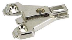 Hettich - Charnieres & Compas - Embase Cruciforme à Visser - Dimension : D=4,5 Mm - Couleur : Nickelé