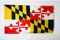 AZ FLAG - Flagge Maryland - 150x90 cm - Bundesstaat Maryland Fahne 100% Polyester mit Messing-Ösen - 110g