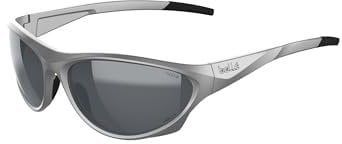 Bollé - Chimera, Silver Matte, Volt+ Cold White Cat 3, Medium, Sunglasses, Unisex, Adult