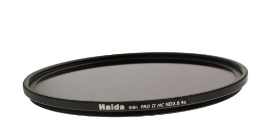 Slim Graufilter PRO II MC (mehrschichtvergütet) ND 0.6 (4X) 67 mm - Schlanke Fassung + Cap mit Innengriff