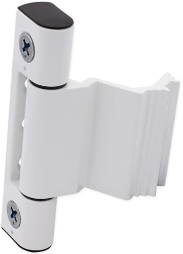 Paddock WEL Pendulum Upvc Euro Door Hinge 13mm Upstand in White