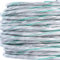 PVC/PVC Rundkabel, Schlauchleitung transparent (Schutzleiter grün markiert), 230V, 3x0,75mm² - Made in EU - 5 Meter