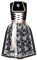 Alpenmärchen Midi Dirndl aus Exklusiver Kollektion inkl. Spitzenschürze Gr.38 - ALM664