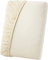 Primbausch Spann-Bettlaken/Betttuch aus feinster Baumwolle, Öko-Tex Standard 100 (Größen: 90 x 190 cm - 100 x 200 cm, Farbe: Creme/Natur)