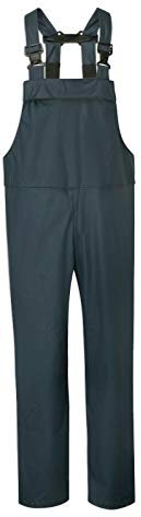 Air-Flex Waterproof Windproof BREATHABLE Bib N Brace Dungaree Overalls Lightweight Fort By Fortress S-XXL (XXL, NAVY)